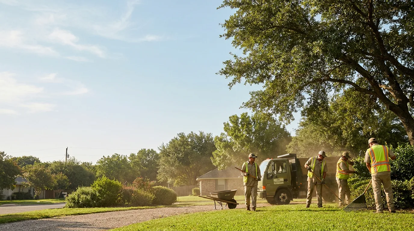Landscaping in Richland Springs, TX near me